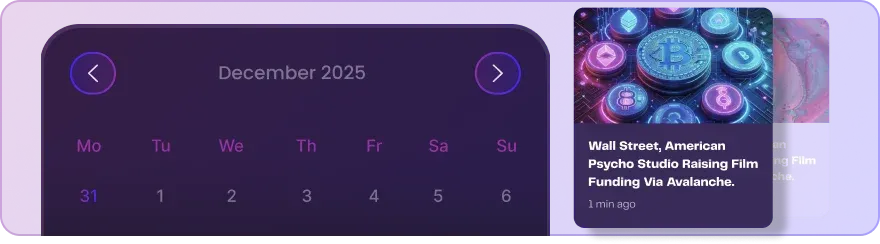 Crypto News and Calendar
